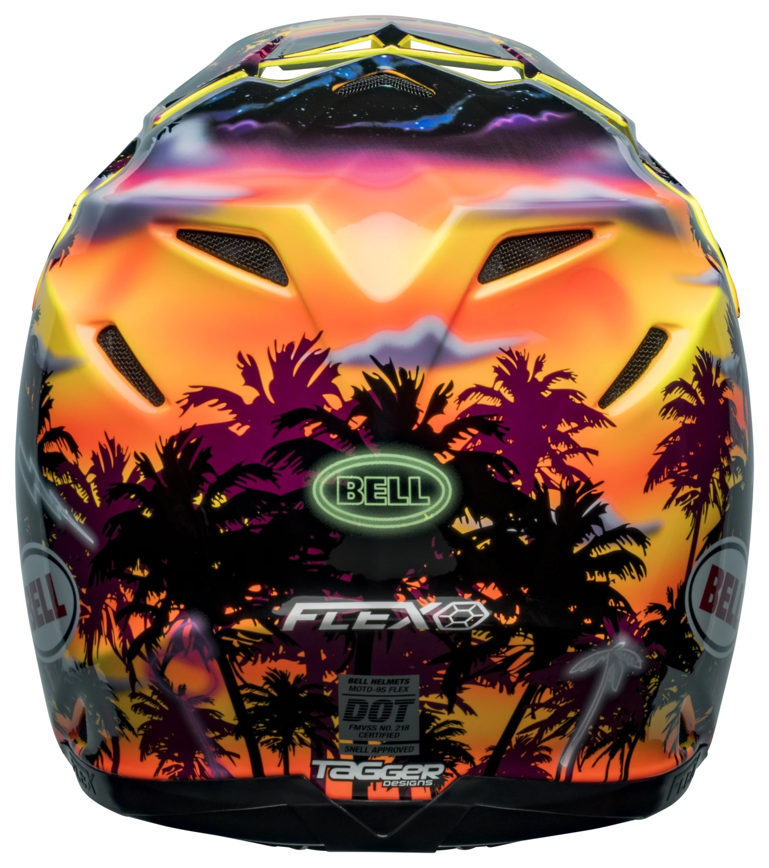Brand new ❤️ Bell Moto-9S Flex Tagger Tropical Helmet 👍 - Image 3